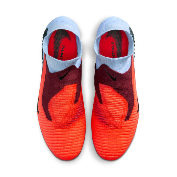 Nike Phantom 6 High Elite AG Artificial-Grass Soccer Cleats - Royal Tint/Bright Crimson/Black