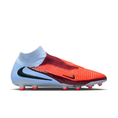 Nike Phantom 6 High Elite AG Artificial-Grass Soccer Cleats - Royal Tint/Bright Crimson/Black