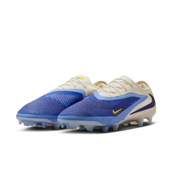 Nike Phantom 6 Low Elite FG Firm Ground Soccer Cleat - Racer Blue/Dark Obsidian