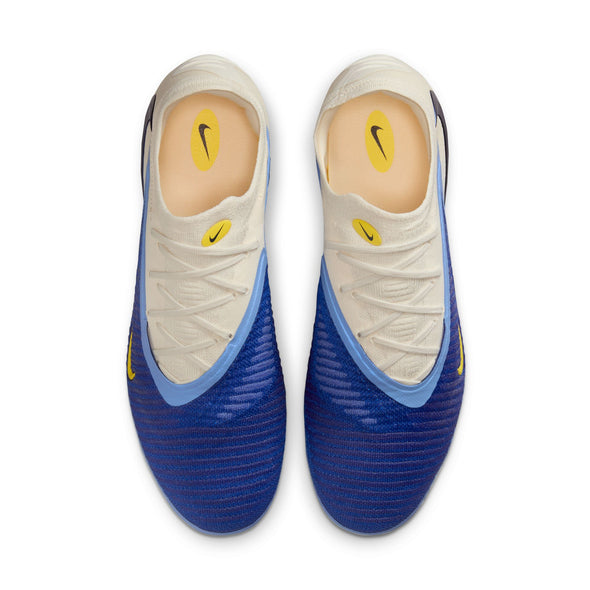 Nike Phantom 6 Low Elite FG Firm Ground Soccer Cleat - Racer Blue/Dark Obsidian