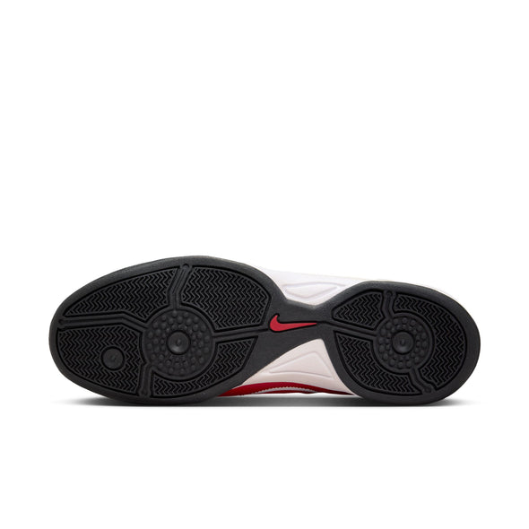 Nike T90 SP Indoor Soccer Shoe-White/Black/Gym Red