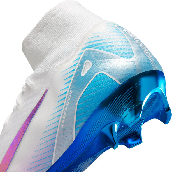 Nike Mercurial Superfly 10 Elite AS FG Firm Ground Soccer Cleat - White/Multi-Color