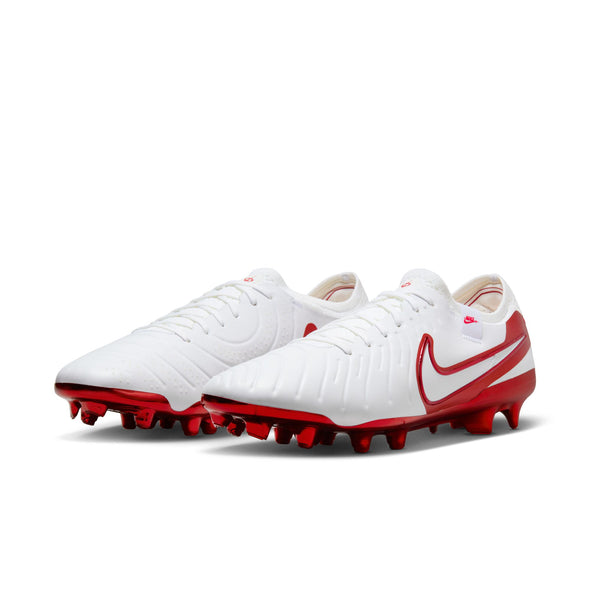 Nike Tiempo Legend 10 Elite LV8 FG Firm Ground Soccer Cleat - White/Multi-Color