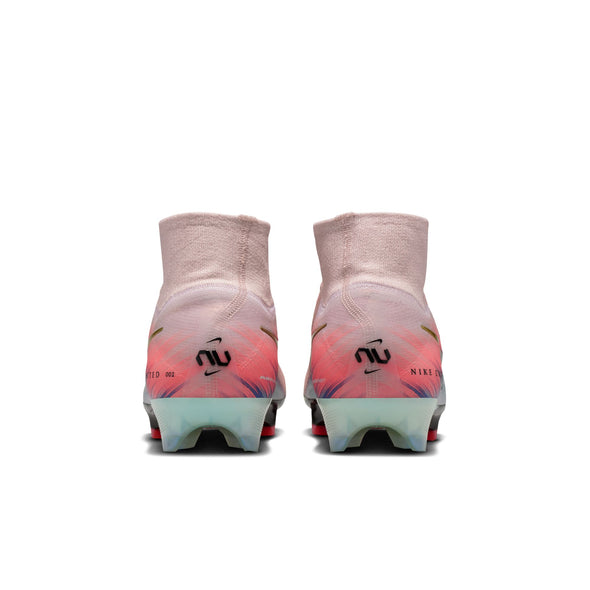 Nike UnitedAir Zoom Mercurial Superfly 10 Elite FG Firm Ground Soccer Cleat - Silt Red/Racer Blue