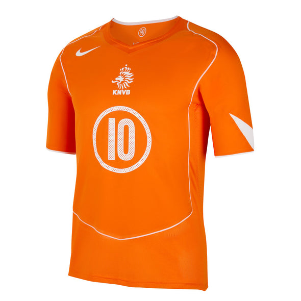 Men's Nike Soccer Replica Jersey Ruud van Nistelrooy Netherlands 2004 Total 90 Reissue
