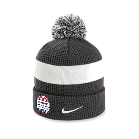 Elmont YSC Nike Authentic Pom Beanie Anthracite/White