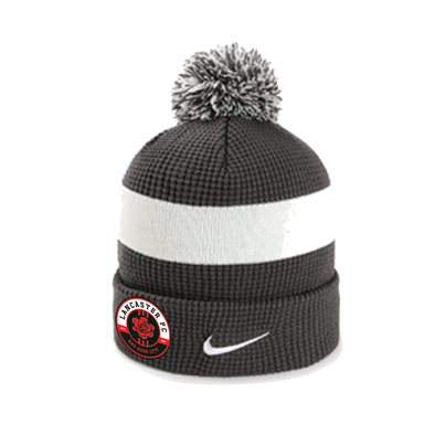 Lancaster FC Nike Authentic Pom Beanie Anthracite/White