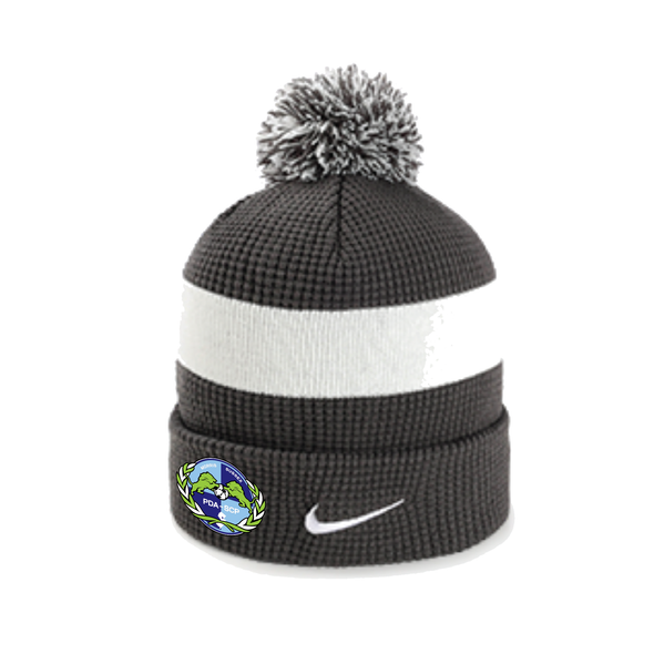 PDA-SCP Nike Authentic Pom Beanie Anthracite/White