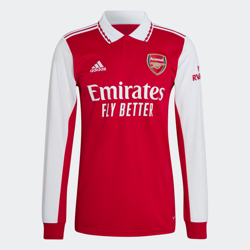 Mens Arsenal 22/23 Long Sleeve Home Shirt – Soccer Zone USA