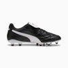 Puma King Top FG Firm Ground Soccer Cleat - Black/White/Gold