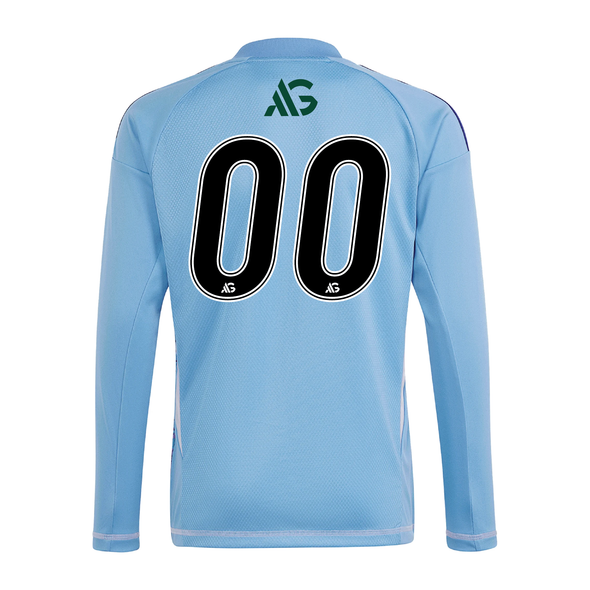 Asphalt SC adidas Tiro 24 Comp LS Goalkeeper Jersey Light Blue