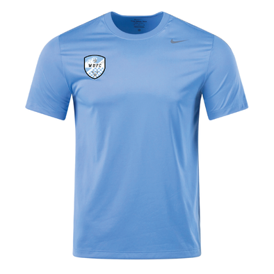 Wakulla FC United Coaches Nike Legend SS Shirt Light Blue