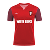 Ball Masters White Lions Nike Trophy V Jersey Red