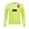 Ball Masters Cubs 2017 Nike LS Park IV Goalkeeper Jersey Volt