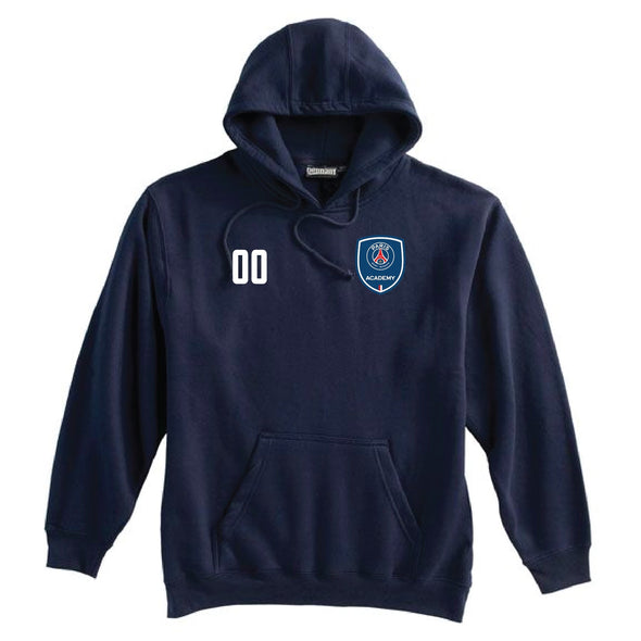 PSG Academy Los Angeles Badge Club Hoodie Navy