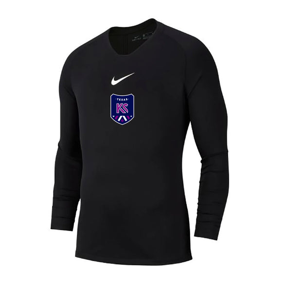 Kaptiva Crush Nike Park LS First Layer Compression Black