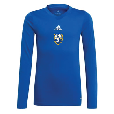 B & B United Soccer Club adidas Base Compression Tee Royal