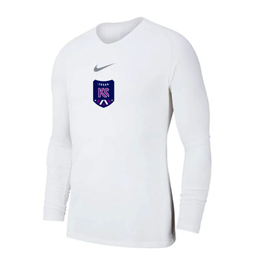 Kaptiva Sports Academy TX FAN Nike Park LS First Layer Compression White