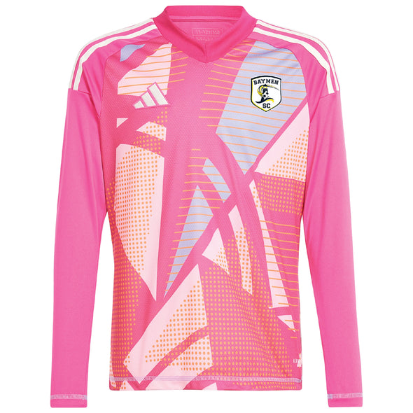 Baymen adidas Tiro 24 Comp LS Goalkeeper Match Jersey Pink