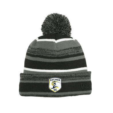 Baymen - New Era Sideline Bobble Beanie Black