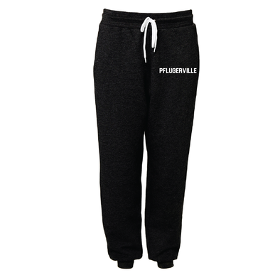 Pflugerville FC Bella+Canvas Lifestyle Fleece Jogger Black