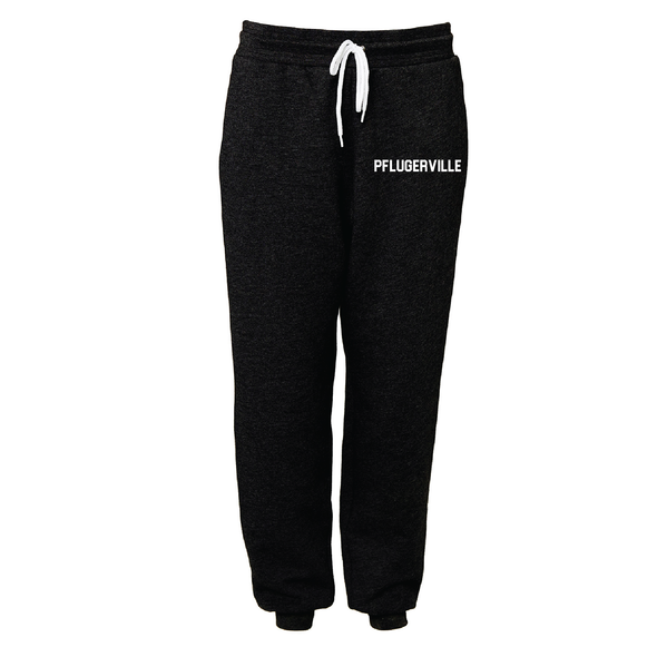 Pflugerville FC FAN Bella+Canvas Lifestyle Fleece Jogger Black