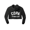 FC Copa FAN Bella+Canvas Lifestyle Crop Hoodie Black