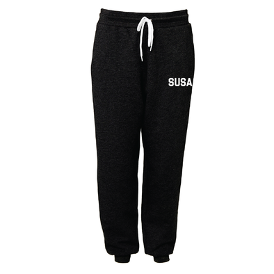 SUSA Bella+Canvas Lifestyle Fleece Jogger Black