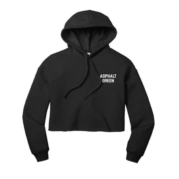 Asphalt SC Bella+Canvas Lifestyle Crop Hoodie Black