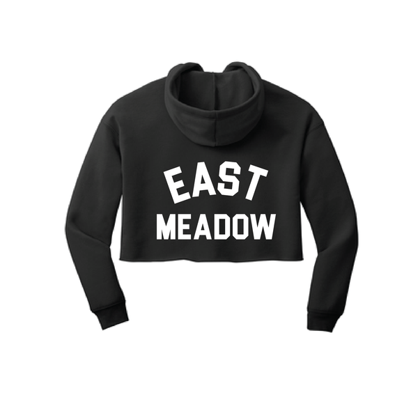 EMSC FAN Bella+Canvas Lifestyle Crop Hoodie Black