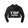 TSF Academy Bella+Canvas Lifestyle Crop Hoodie Black