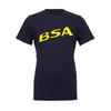 Belleville (Transfer) Bella + Canvas Short Sleeve Triblend T-Shirt Navy