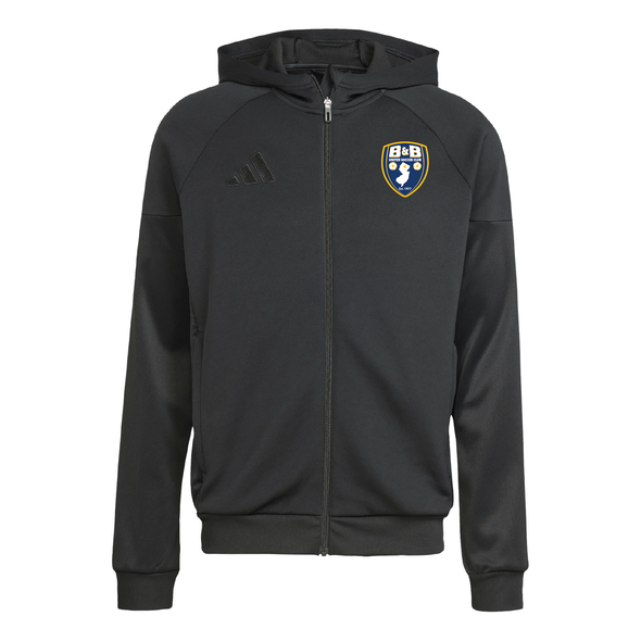 BB United Soccer Club FAN adidas Tiro 25 Full-Zip Hoodie Black