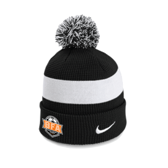 BFA FAN Nike Authentic Pom Beanie Black/White