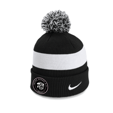 Inter Ohana Developmental Nike Authentic Pom Beanie Black/White