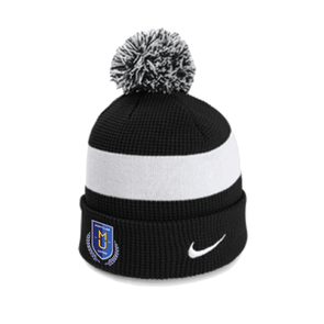 Montclair United Nike Authentic Pom Beanie Black/White