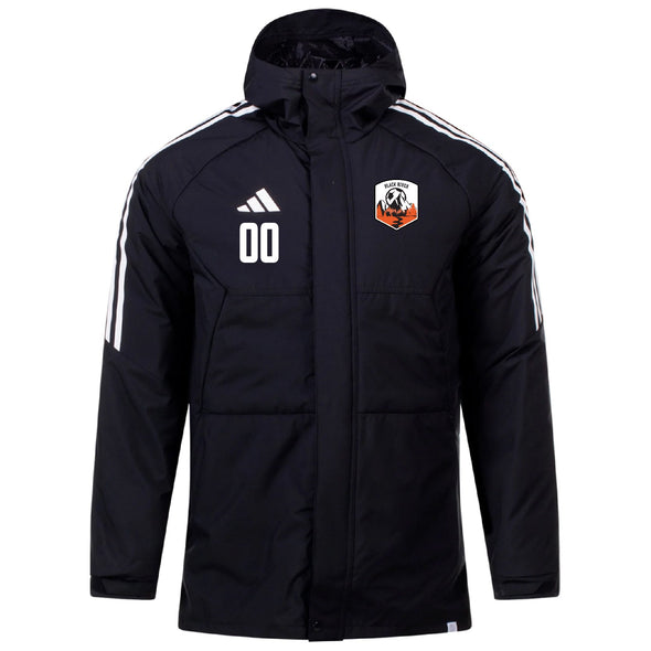 Black River Athletics adidas Condivo 22 Stadium Parka FAN Jacket Black