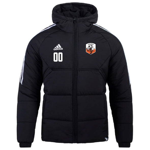 Black River Athletics  2011 and Younger adidas Condivo 22 Winter Jacket Black