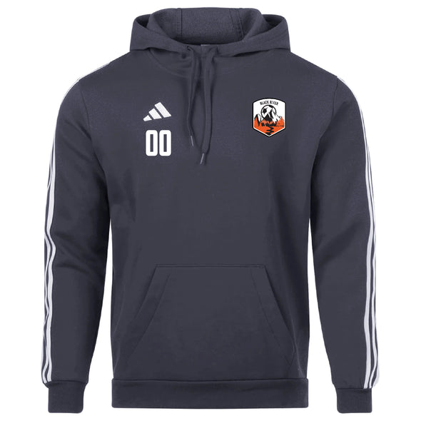 Black River Athletics 2011 and Younger adidas Tiro 23 League Hoodie Grey