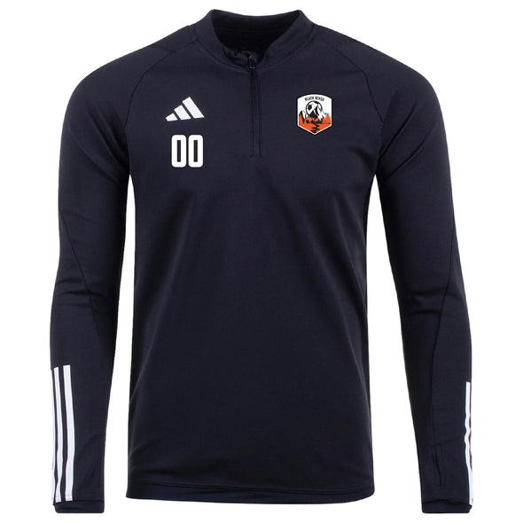 Black River Athletics 2010 and Older adidas Tiro 23 Training Top Black