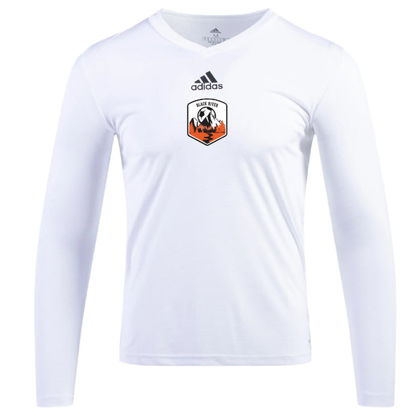 Black River Athletics  2010 and Older adidas Base Compression Tee White