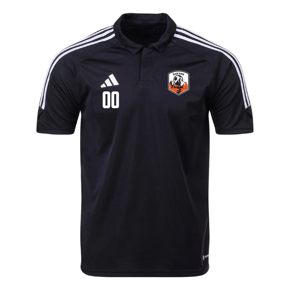 Black River Athletics  2011 and Younger adidas FAN Tiro 23 Polo Black