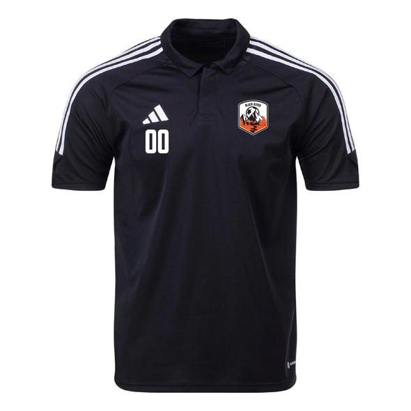 Black River Athletics  2010 and Older adidas FAN Tiro 23 Polo Black