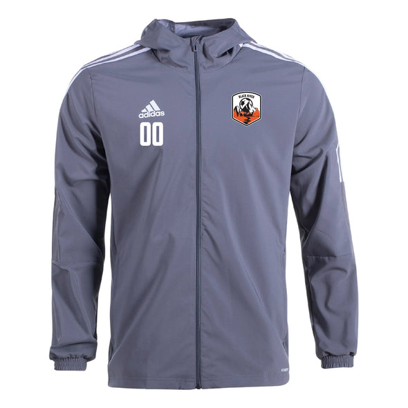 Black River Athletics 2010 and Older adidas Tiro 21 Windbreaker Grey