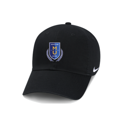 Montclair United Match Fit Nike Heritage 86 Cap- Black