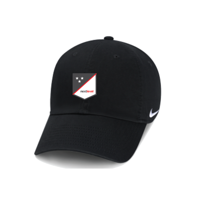 Next Level Nike Heritage 86 Cap- Black