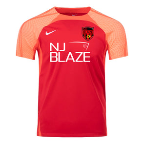 NJ Blaze Nike Strike III Jersey Red