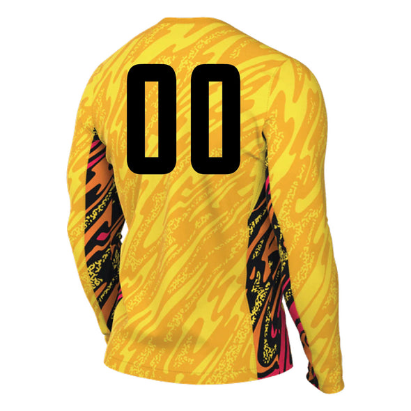 NJ Blaze Nike Gardien V Goalkeeper Jersey Gold