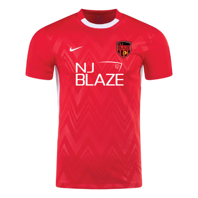 NJ Blaze Nike Challenge V Match Jersey Red