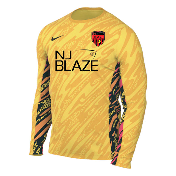 NJ Blaze Nike Gardien V Goalkeeper Jersey Gold